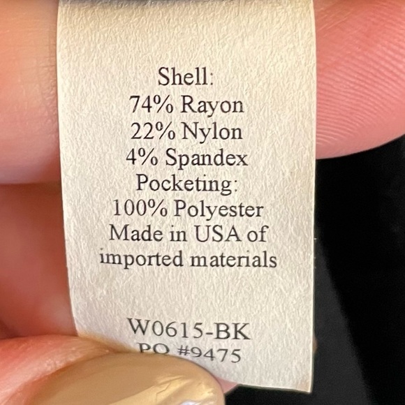 Betabrand Fleece-Lined Little Black Dress, Size M - Picture 9 of 10